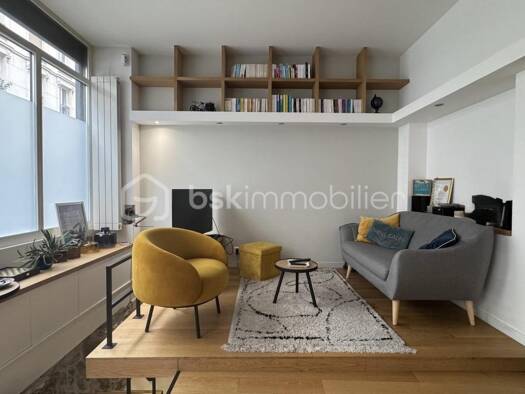 Appartement à vendre 499 000 € 3 pièces 2 chambres 53,4 m² RDC/5 Clignancourt-Jules Joffrin Paris 18ème arrondissement 75018