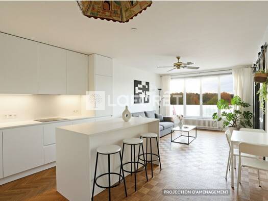 Appartement à vendre 675 000 € 3 pièces 2 chambres 52 m² Étage 7/10 Montsouris Dareau Paris 14ème arrondissement 75014