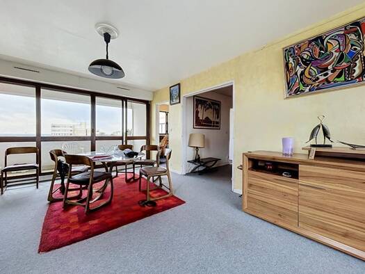 Appartement à vendre 189 000 € 4 pièces 2 chambres 107,2 m² Étage 6/7 Le Cotillet Mont-Saint-Aignan 76130