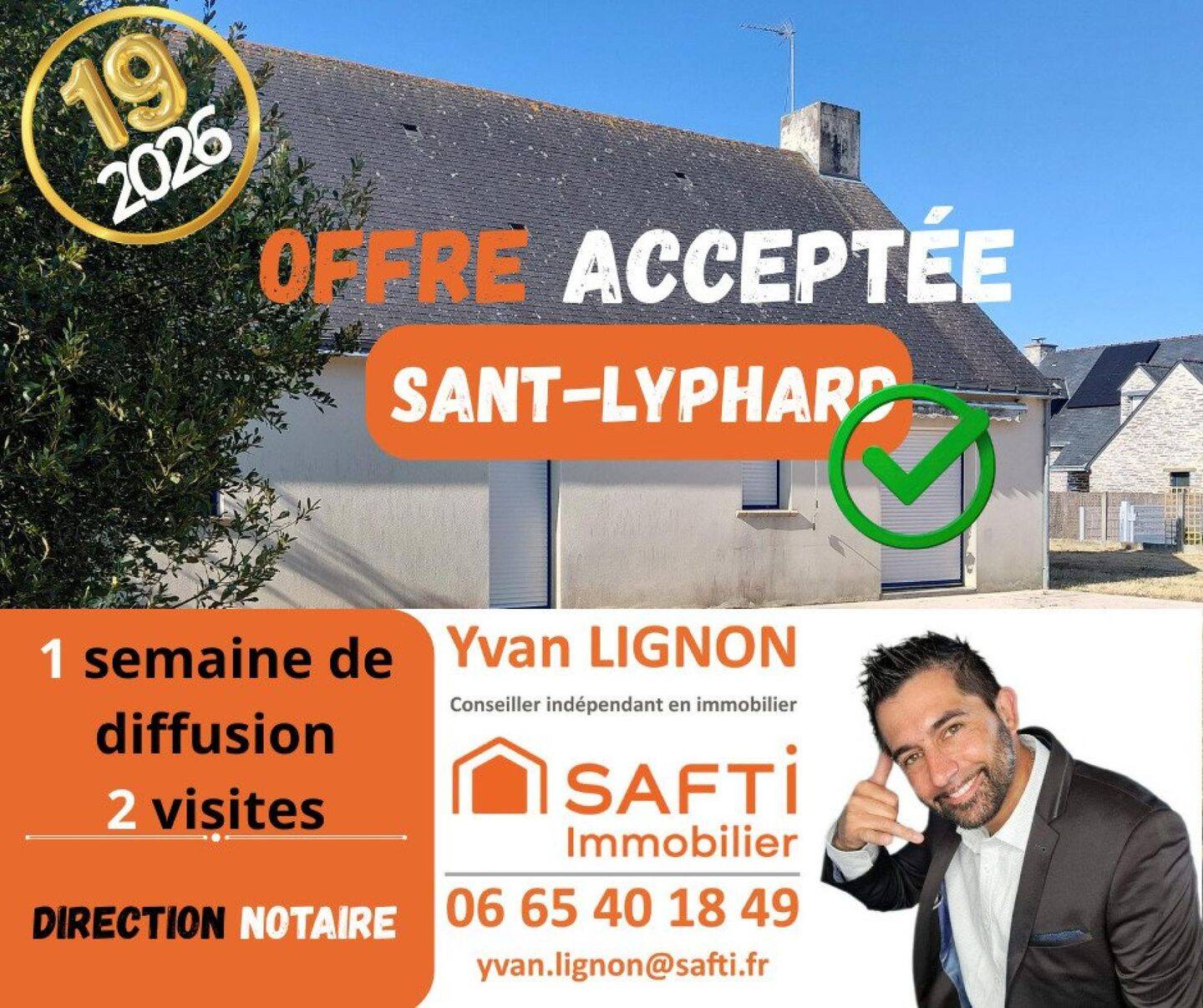 Maison 4 pièces 82 m² · à Saint-Lyphard · 82 m² · 272 000 €