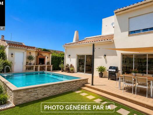 Villa à vendre 335 000 € 5 pièces 3 chambres 133 m² 412 m² de terrain Pierre Droite Saint-Estève 66240
