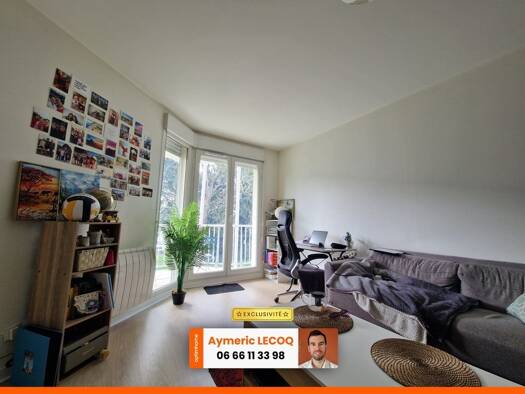 Appartement à vendre 150 000 € 2 pièces 1 chambre 48 m² RDC/3 Beaumont-Vauquois Orléans 45000