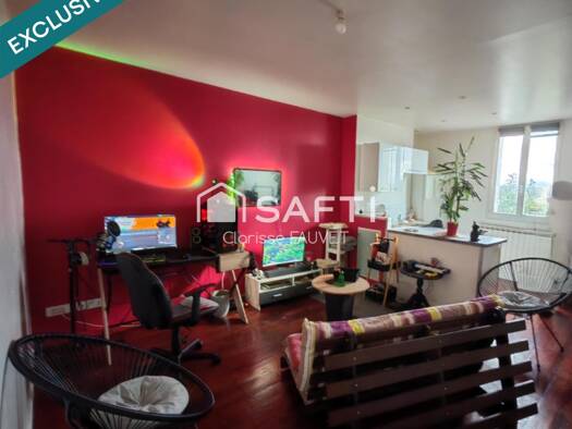 Appartement à vendre 64 000 € 2 pièces 1 chambre 37 m² Étage 2/3 Bénédictins-Montplaisir Limoges 87000