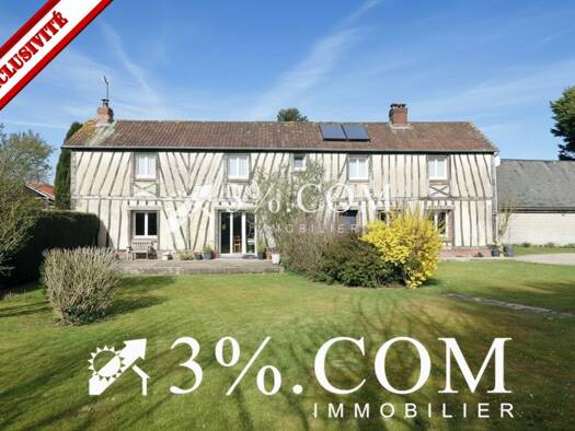 Maison à vendre 329 600 € 6 pièces 4 chambres 181 m² 1 184 m² de terrain Fresnoy-Folny 76660