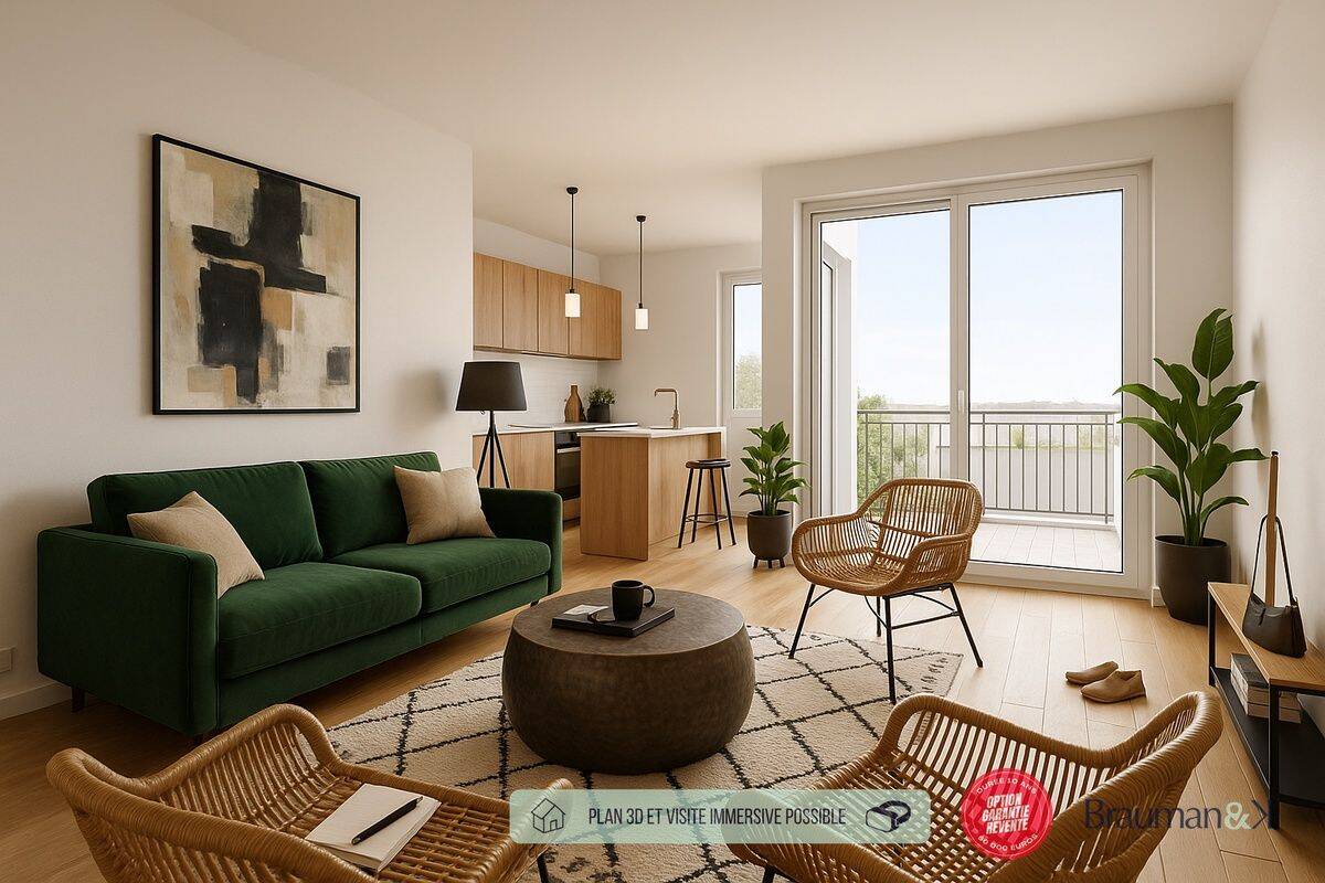 Appartement 3 pièces 63 m² · à Dinard · 63 m² · 394 500 €