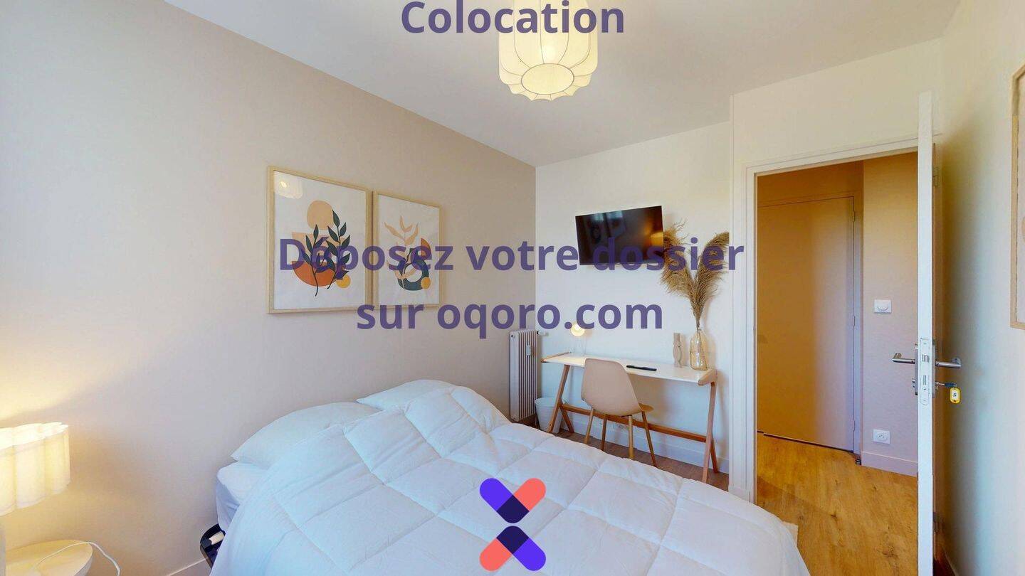 Chambre en colocation appartement meublé — 2
