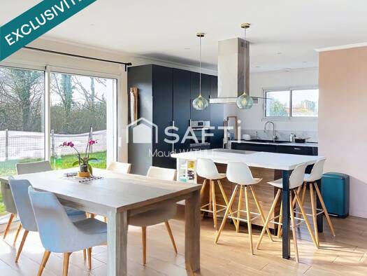 Maison de plain-pied à vendre 289 700 € 3 pièces 2 chambres 79 m² 473 m² de terrain Grosbreuil 85440