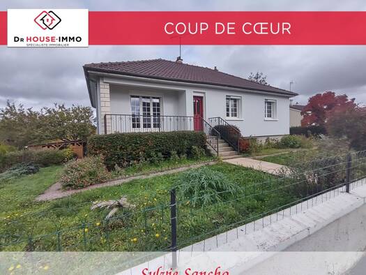 Maison à vendre 174 410 € 4 pièces 3 chambres 91 m² 1 135 m² de terrain Buzançais 36500