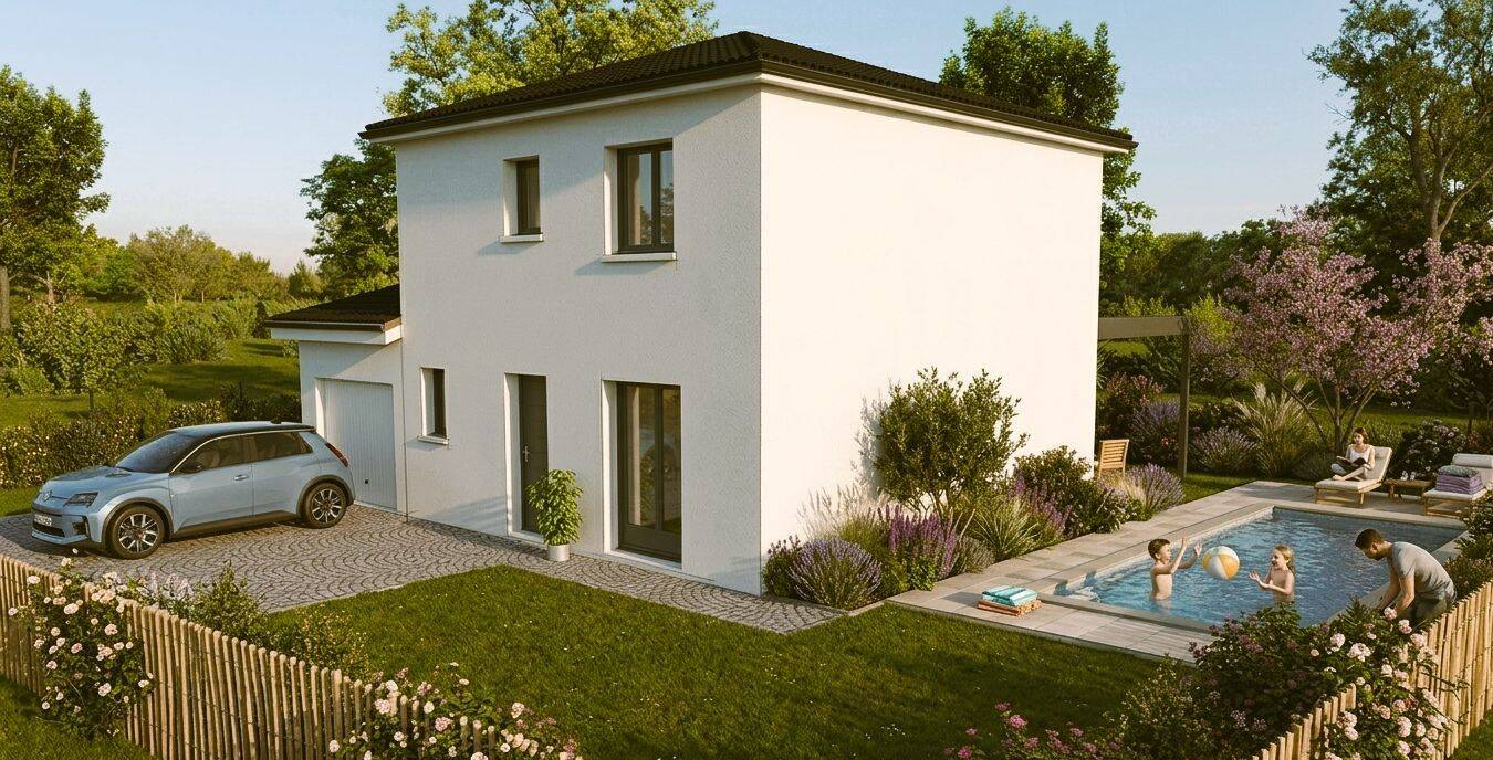 Maison 4 pièces 90 m² · à Polliat · 90 m² · 224 350 €