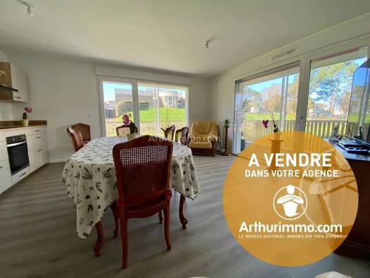 Appartement à vendre 283 000 € 3 pièces 2 chambres 60,4 m² RDC Le Pargo-La Mare-Bois de Vincin Vannes 56000