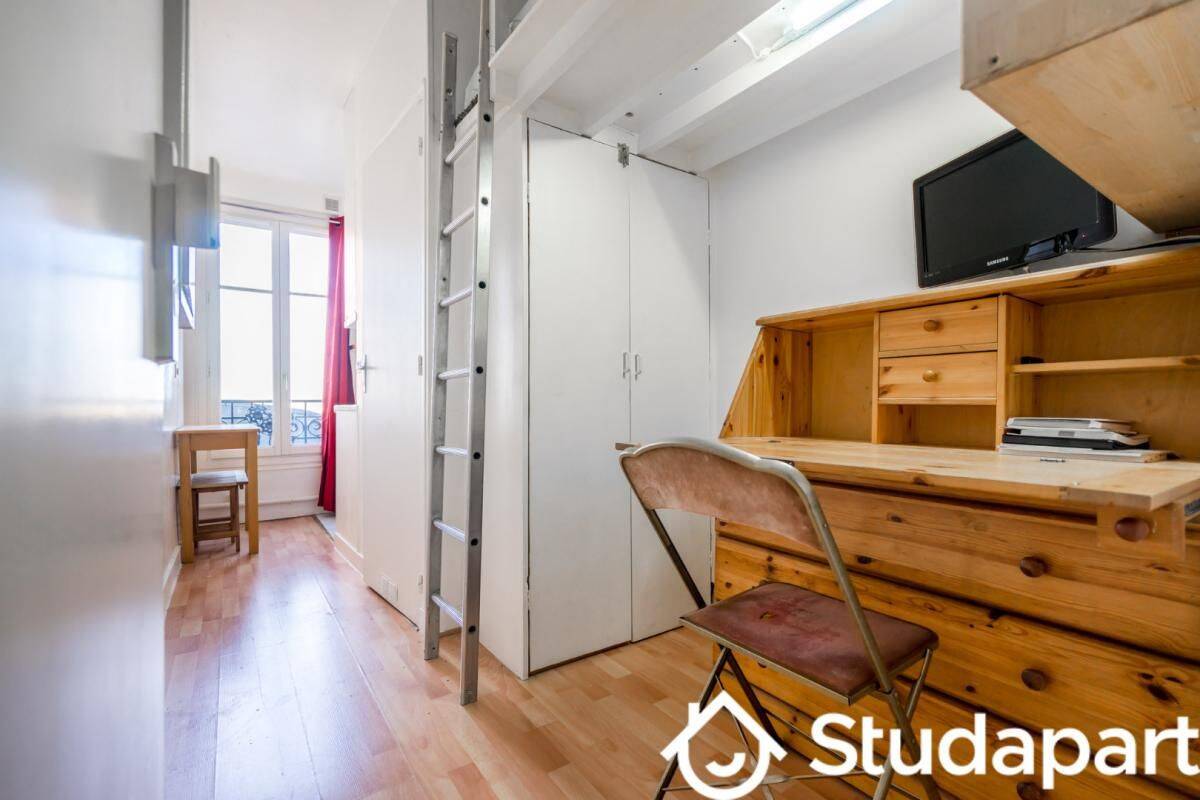 Appartement 1 pièce 17 m² · à Paris 17ème Arrondissement · 17 m² · 860 €/mois