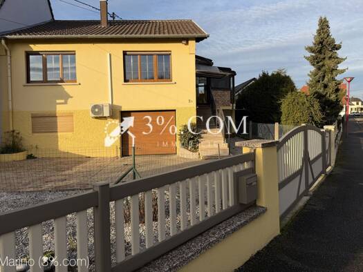 Maison à vendre 355 000 € 4 pièces 2 chambres 100 m² 500 m² de terrain La Wantzenau 67610