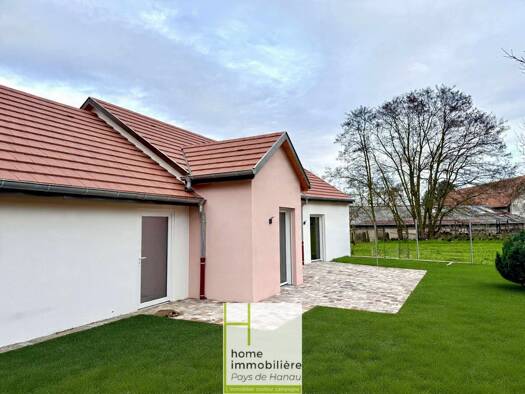 Maison de plain-pied à louer 1 250 € 3 pièces 2 chambres 71,7 m² Furchhausen 67700