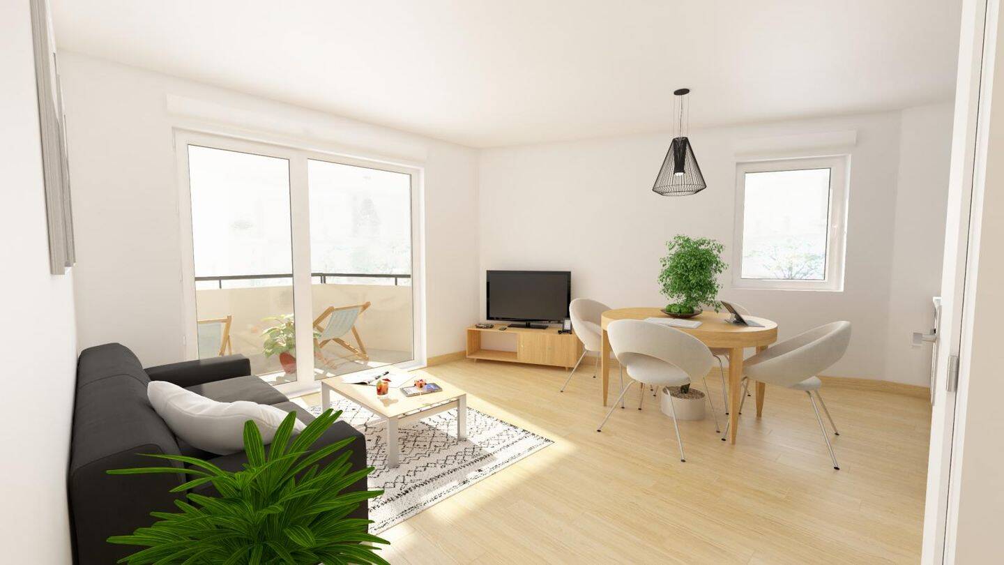 Appartement 3 pièces 68 m² · à Vitrolles · 68 m² · 876 €/mois