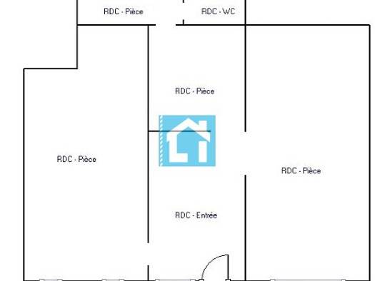 Local commercial à louer 800 € 55 m² de surface de vente Donville-les-Bains 50350