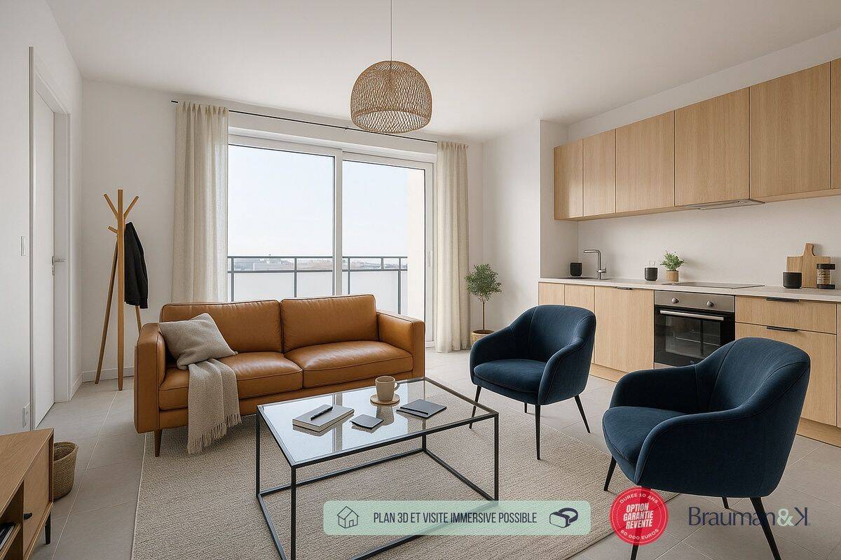 Appartement 1 pièce 28 m² · à Luisant · 28 m² · 135 000 €