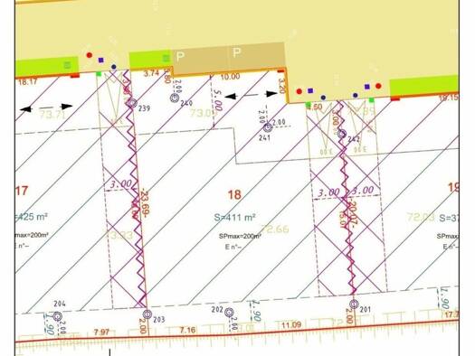Terrain constructible viabilisé à vendre 109 700 € 411 m² de terrain Ouest Perros-Guirec 22700