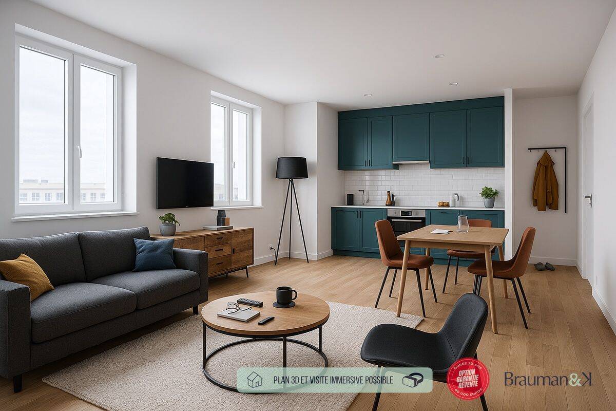Appartement 5 pièces 93 m² · à Bussy-Saint-Georges · 93 m² · 495 000 €