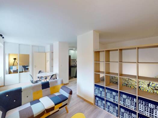 Appartement à louer - logement étudiant 440 € 1 pièce 1 chambre 32,1 m² La Chaume-Les Riaux Le Creusot 71200