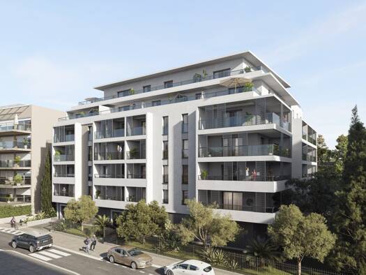 Appartement à vendre - neuf 385 000 € 3 pièces 66 m² Étage 3/6 dès le 31/03/2027 Dolce Farniente Le Cannet 06110