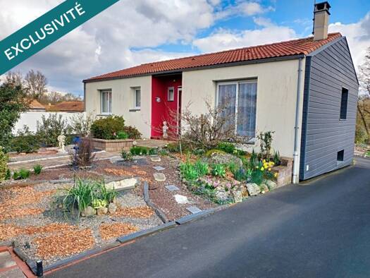 Maison à vendre 280 000 € 3 pièces 2 chambres 80 m² 1 177 m² de terrain Rive Droite de la Sèvre Clisson 44190