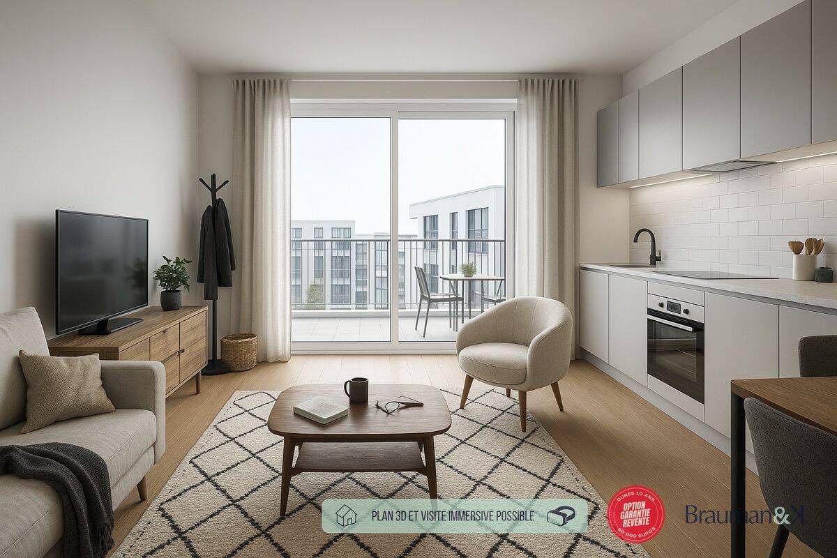 Appartement 3 pièces 65 m² · à Floirac · 65 m² · 257 500 €