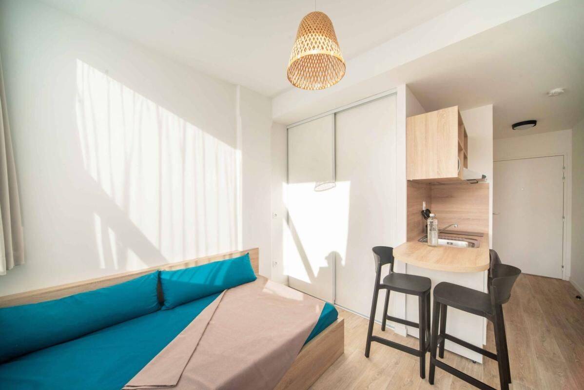 Appartement 1 pièce 17 m² · à Tours · 17 m² · 525 €/mois