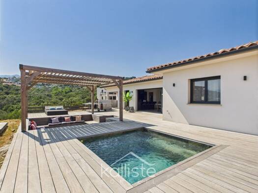 Villa à vendre 1 195 000 € 6 pièces 4 chambres 166 m² 2 913 m² de terrain Grosseto-Prugna 20166