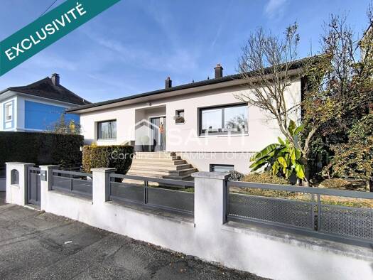 Maison de plain-pied à vendre 520 000 € 6 pièces 4 chambres 192 m² 725 m² de terrain Dornach Est Mulhouse 68200