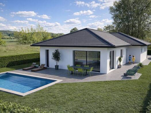 Terrain avec maison neuve à vendre 649 500 € 4 pièces 4 chambres 120 m² 700 m² de terrain Villy-le-Pelloux 74350