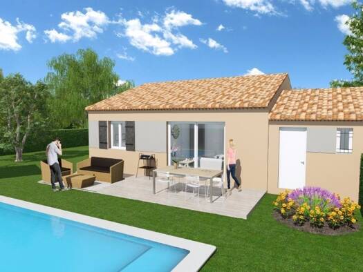 Terrain avec maison neuve à vendre 275 900 € 3 pièces 2 chambres 60 m² 259 m² de terrain Centre Ancien Pertuis 84120