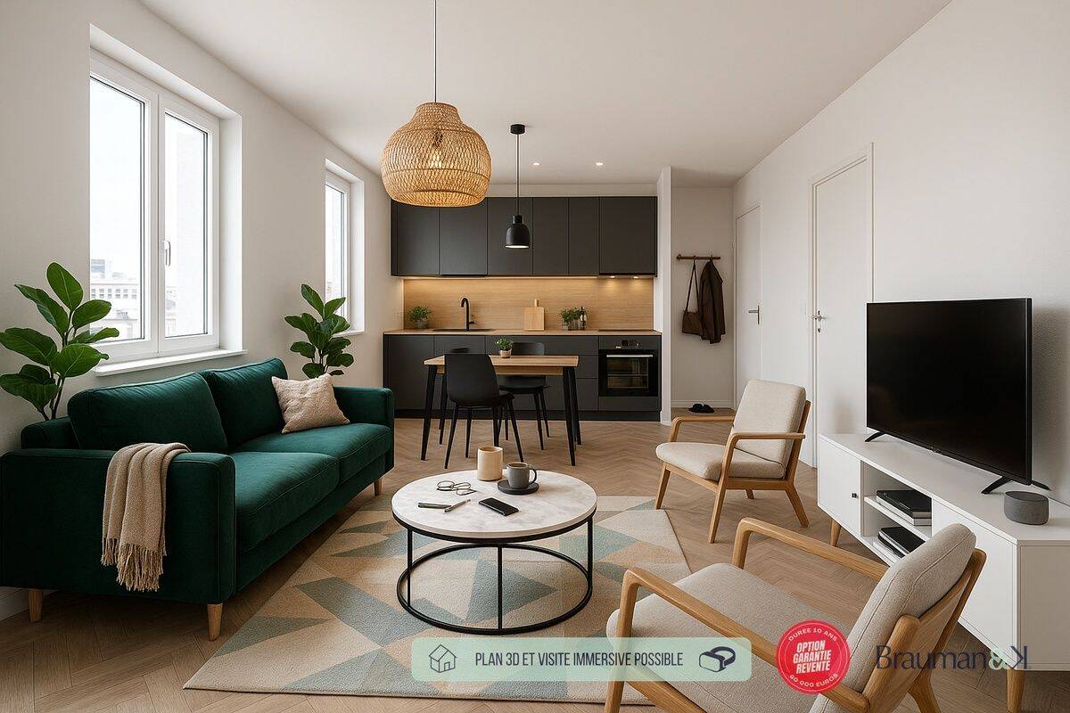 Appartement 2 pièces 41 m² · à Toulouse · 41 m² · 186 900 €