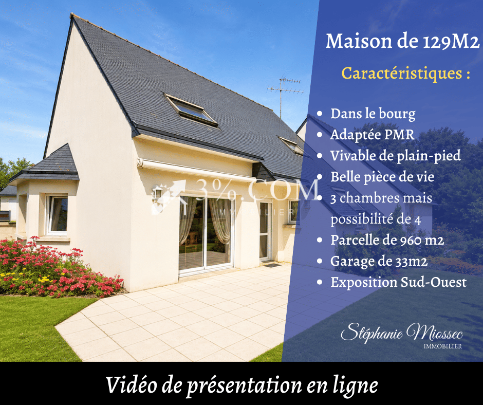 Maison 4 pièces 129 m² · à Pordic · 129 m² · 427 450 €