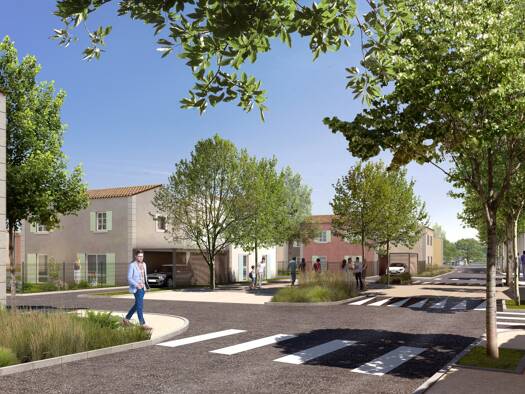 Terrain constructible à vendre 84 500 € 244 m² de terrain Sarrians 84260