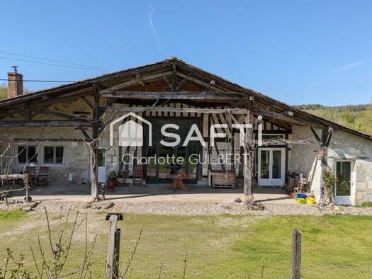 Maison de plain-pied à vendre 397 500 € 4 pièces 3 chambres 176 m² 78 462 m² de terrain Casteljaloux 47700