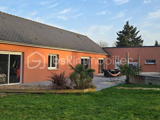 Pavillon à vendre 348 900 € 7 pièces 5 chambres 164 m² 13 210 m² de terrain Belgeard 53440