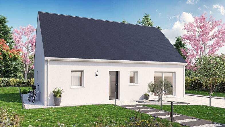 Maison à construire avec terrain à vendre 111 332 € Baracé 49430