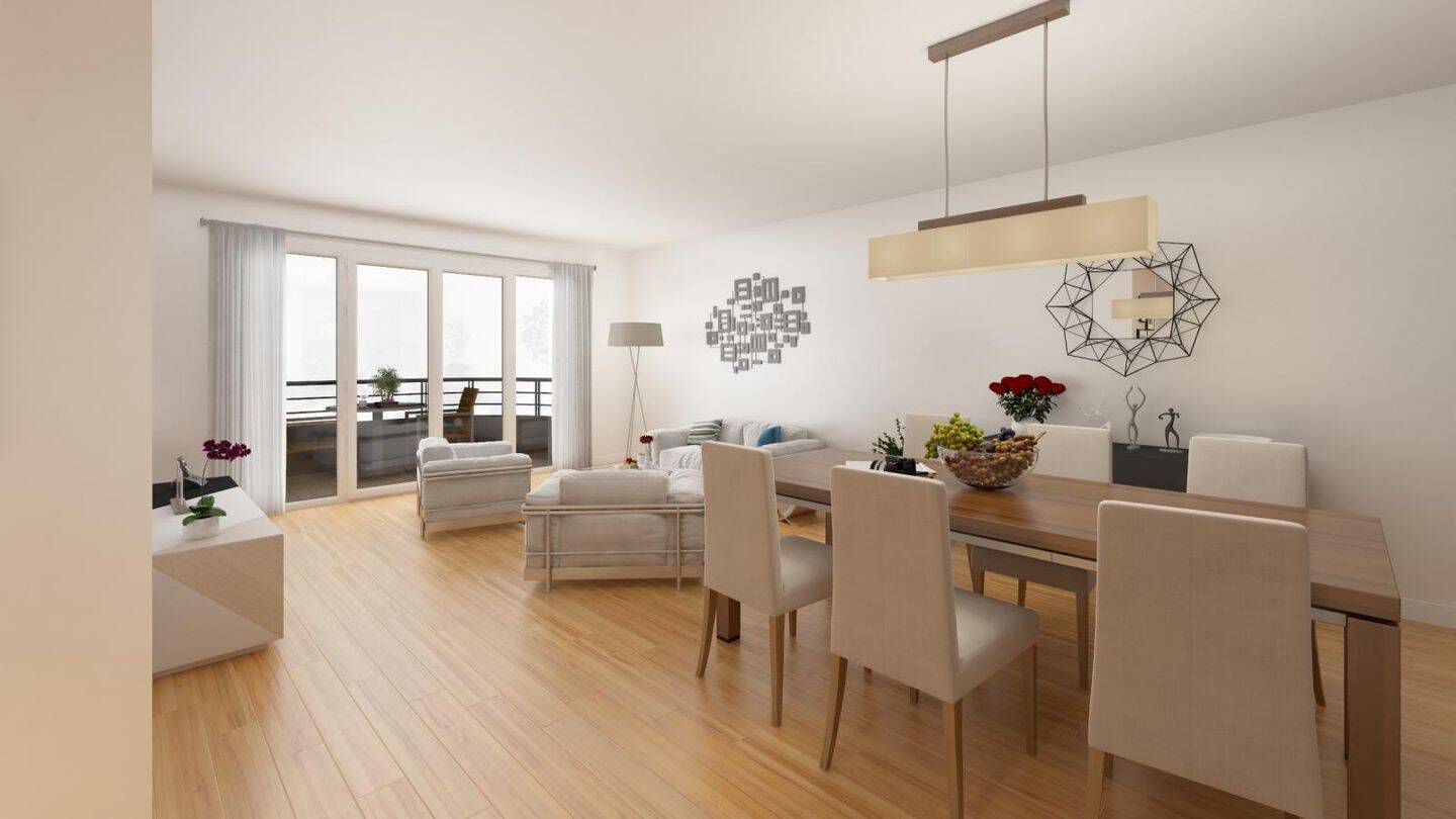 Appartement 3 pièces 66 m² · à Clamart · 66 m² · 1 483 €