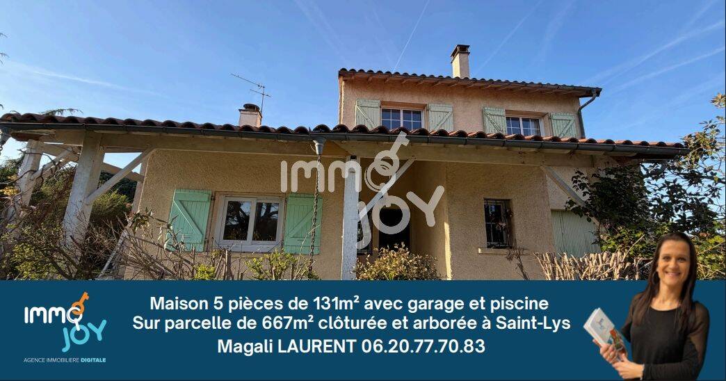 Maison 5 pièces 131 m² · à Saint-Lys · 131 m² · 287 000 €