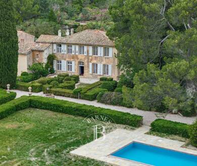 Hôtel particulier à vendre 4 500 000 € 10 pièces 7 chambres 550 m² 550 m² de terrain Plateau de Puyricard-La Trévaresse Aix-en-Provence 13100