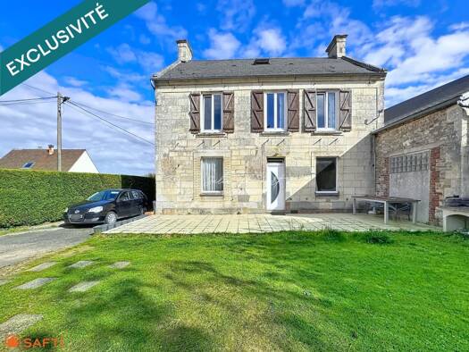 Maison à vendre 229 800 € 5 pièces 4 chambres 137 m² 446 m² de terrain Saint-Germain-le-Vasson 14190