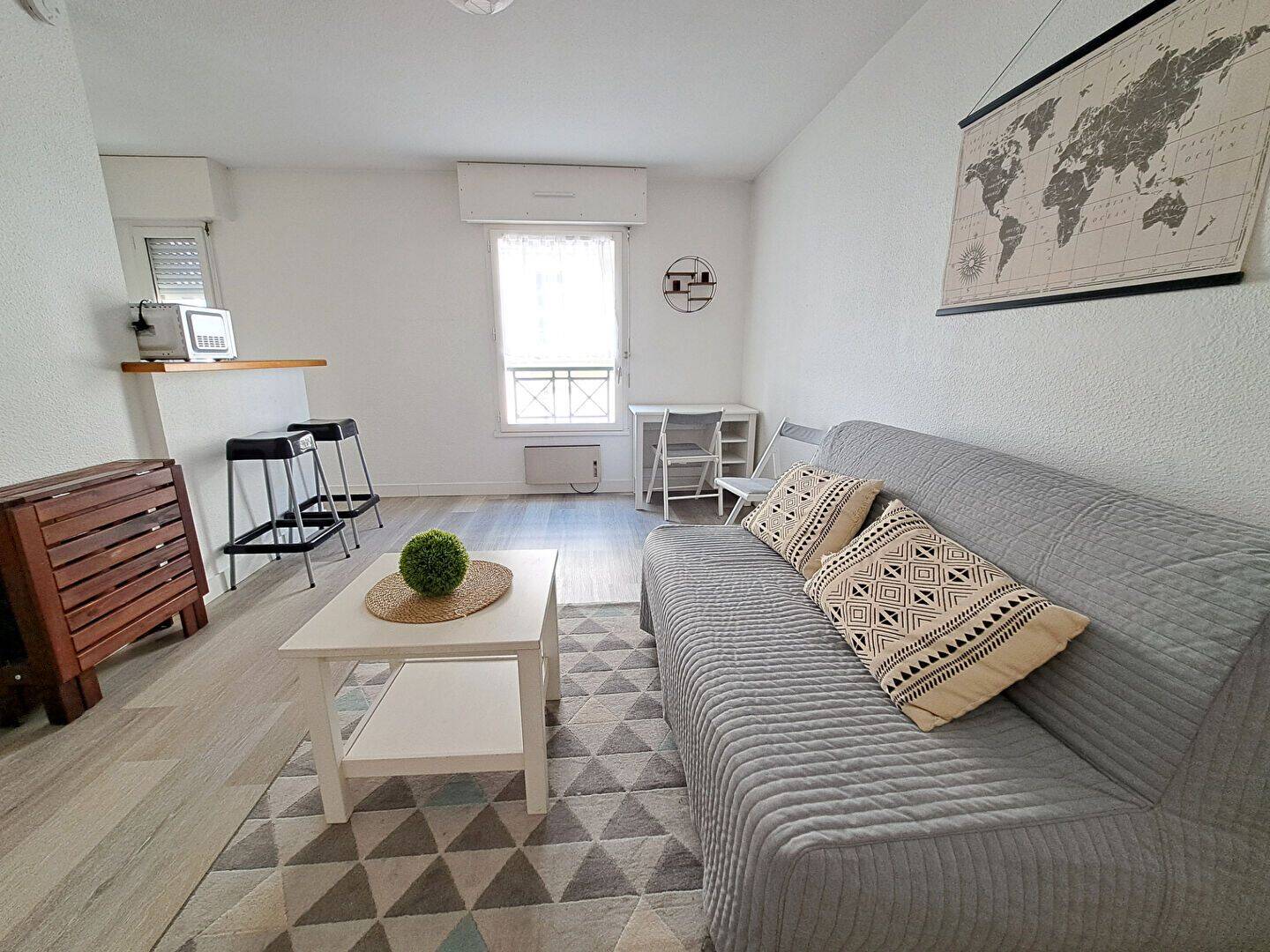 Appartement 1 pièce 23 m² · à Nantes · 22,9 m² · 555 €/mois