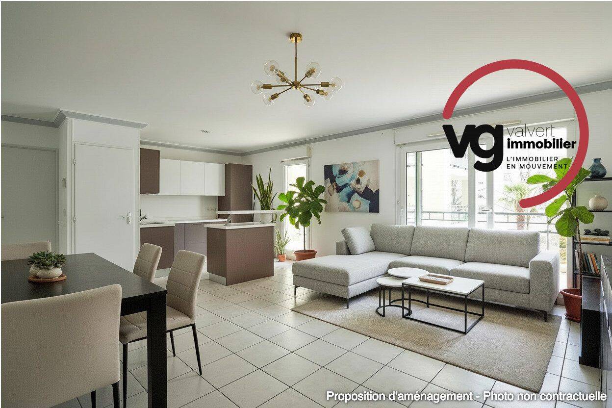 Appartement 3 pièces 71 m² · à Décines-Charpieu · 70,7 m² · 224 000 €