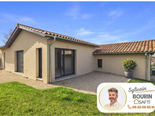 Maison à vendre 524 000 € 5 pièces 4 chambres 113 m² 600 m² de terrain Toussieux 01600