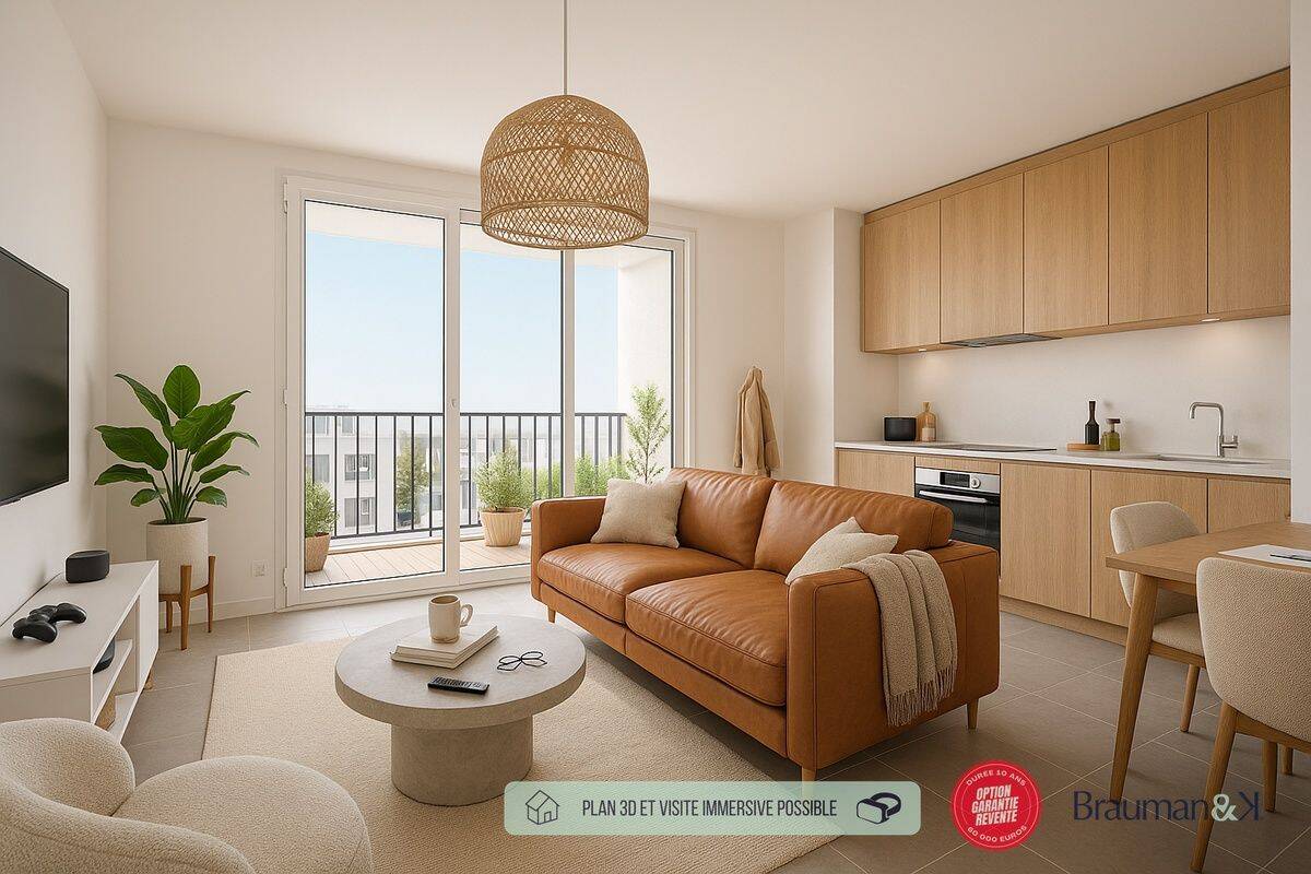 Appartement 3 pièces 57 m² · à Le Mans · 57 m² · 152 096 €