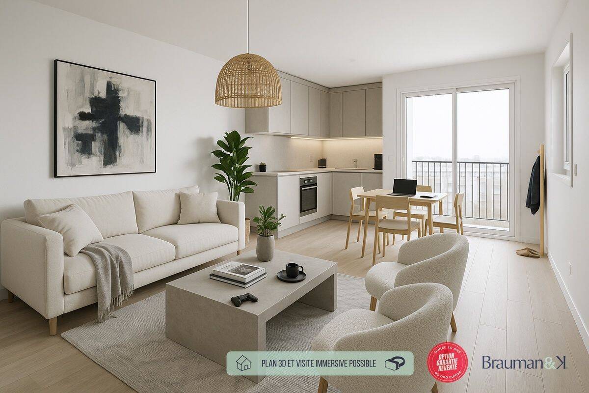 Appartement 2 pièces 31 m² · à Villeurbanne · 31 m² · 142 000 €