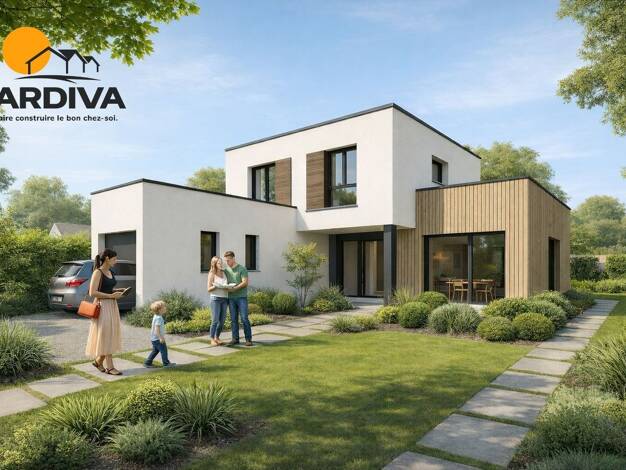 Terrain avec maison neuve à vendre 250 000 € 6 pièces 4 chambres 120 m² 400 m² de terrain Sud voie Ferree Breuillet 91650