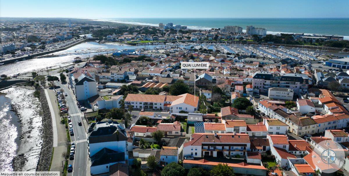 Appartement 3 pièces 61 m² · à Saint-Gilles-Croix-de-Vie · 61,1 m² · 362 000 €