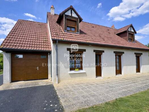 Maison à vendre 144 200 € 4 pièces 3 chambres 119 m² 1 803 m² de terrain Ménétréols-sous-Vatan 36150