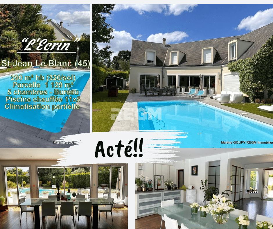 Maison 9 pièces 290 m² · à Saint-Jean-le-Blanc · 290,3 m² · 850 000 €